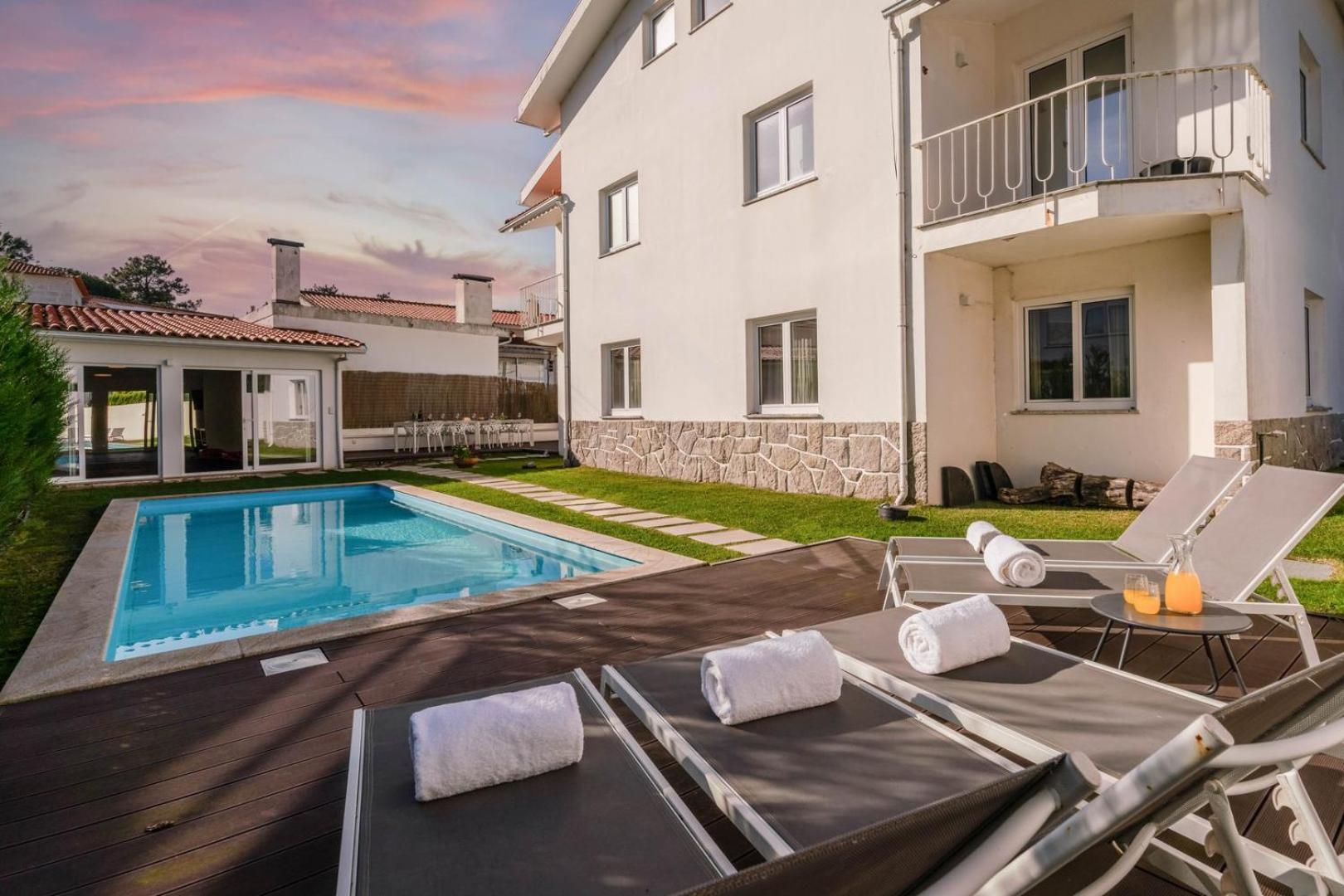 Portugal Active Cabedelo Beach Lodge - Heated Pool 维亚纳堡 外观 照片